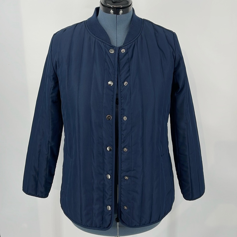 CHRISTOPHER & BANKS, WOMENS QUILTED JACKET SIZE MEDIUM